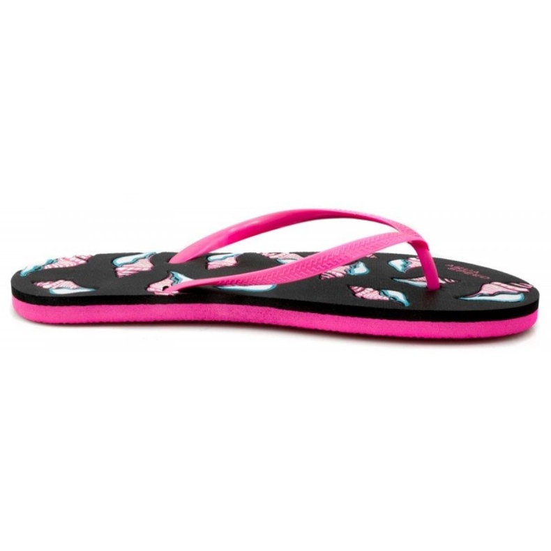 Aqua-Speed ​​Napoli W 40874-49564 flip-flops svart rosa