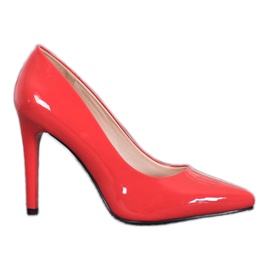 Sergio Leone Snygga lackerade klackar röd