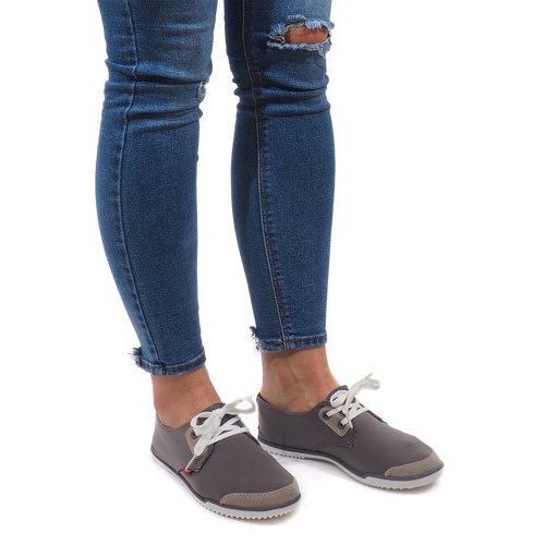 Lycra CC8518 grå snörskor