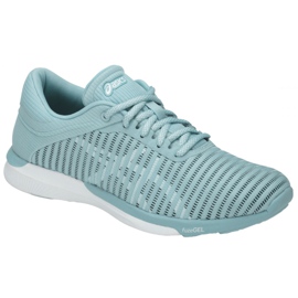 Asics FuzeX Rush Adapt W T885N-1401 skor blå