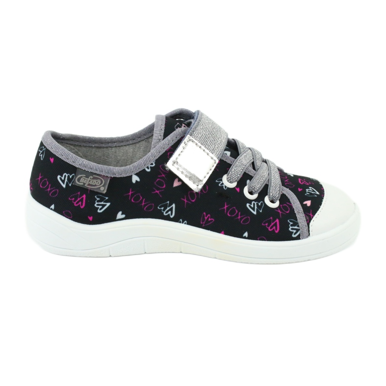 Befado barnskor 251Y142 rosa grå mångfärgad