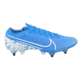 Nike Mercurial Vapor 13 Elite SG-Pro Ac M AT7899 414 fotbollsskor blå