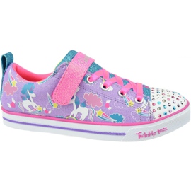 Skechers Sparkle Lite Jr 20212L-LVMT Skor purpur