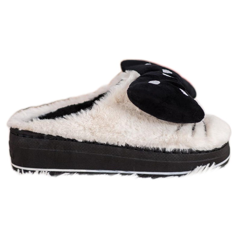 Seastar Tofflor På Plattformen vit svart