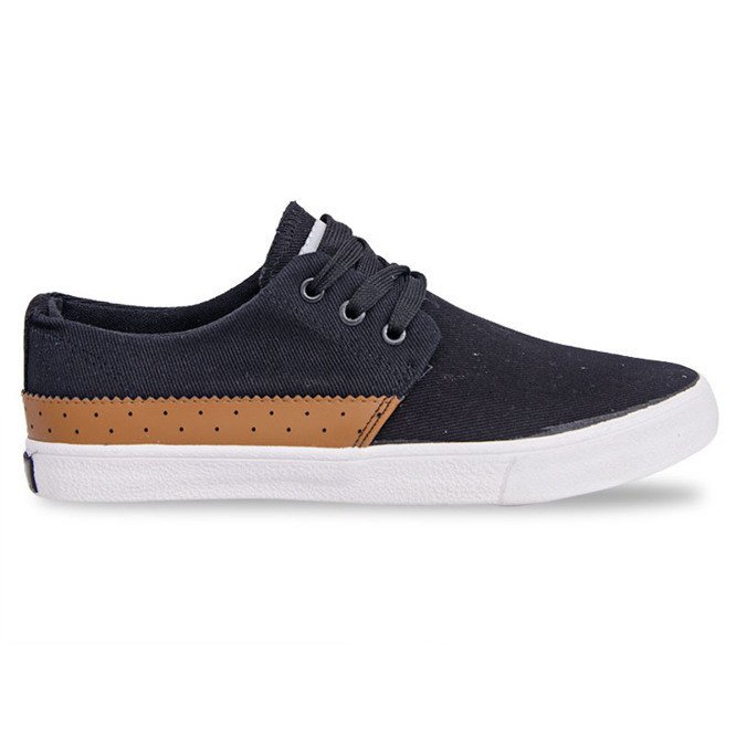 Textil Casual Sneakers Y010 Svart