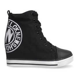 Trendiga sneakers Tlck Black svart