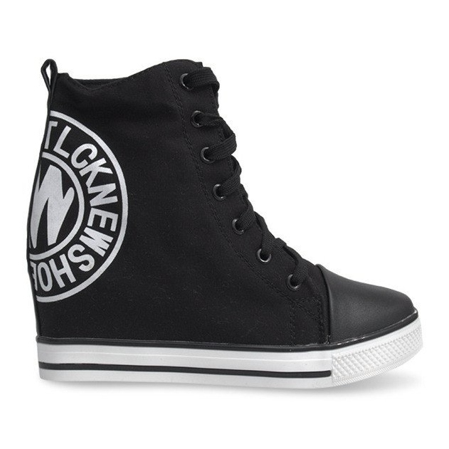 Trendiga sneakers Tlck Black svart