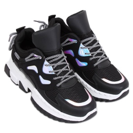 LA67P Svarta sneakers