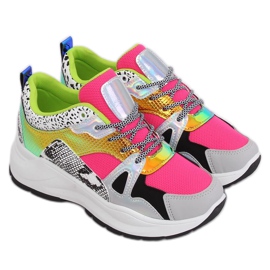 NB317P Svarta sportskor mångfärgad