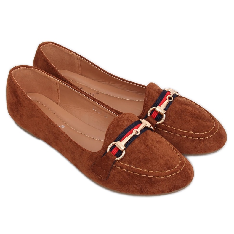 Dam loafers camel B2027 Camel brun
