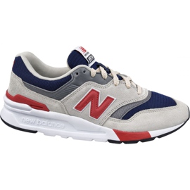 New Balance M CM997HEQ skor vit mångfärgad