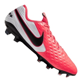 Nike Legend 8 Elite Fg M AT5293-606 fotbollsskor röd flerfärgad
