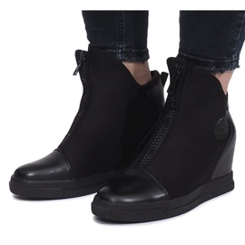 Svart mocka sneakers Nathalie