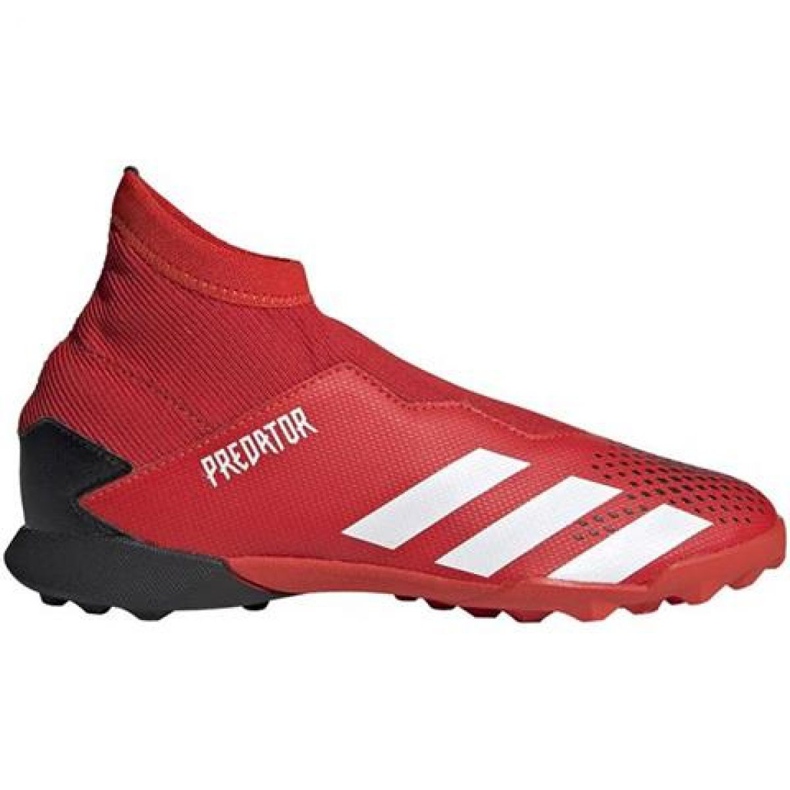 Adidas Predator 20.3 Ll Tf Jr EF1949 fotbollsskor röd röd