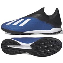 Adidas X 19.3 Ll Tf M EG7176 fotbollsskor blå blå