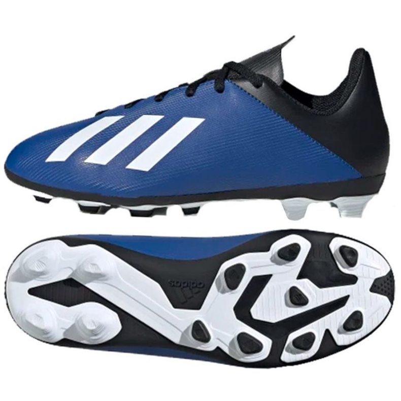 Adidas X 19.4 FxG Jr EF1615 fotbollsskor blå blå