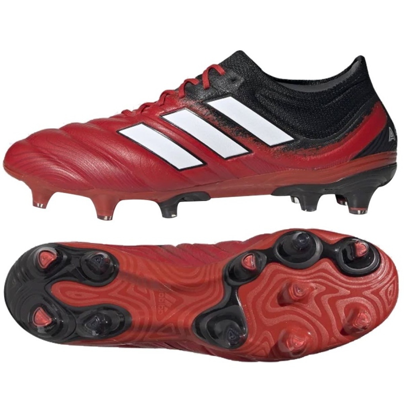 Adidas Copa 20.1 Fg M EF1948 fotbollsskor mångfärgad röd