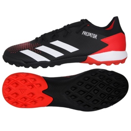 Adidas Predator 20.3 Tf M EF1996 fotbollsskor mångfärgad svart