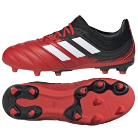 Adidas Copa 20.1 Fg Jr EF1909 fotbollsskor röd röd