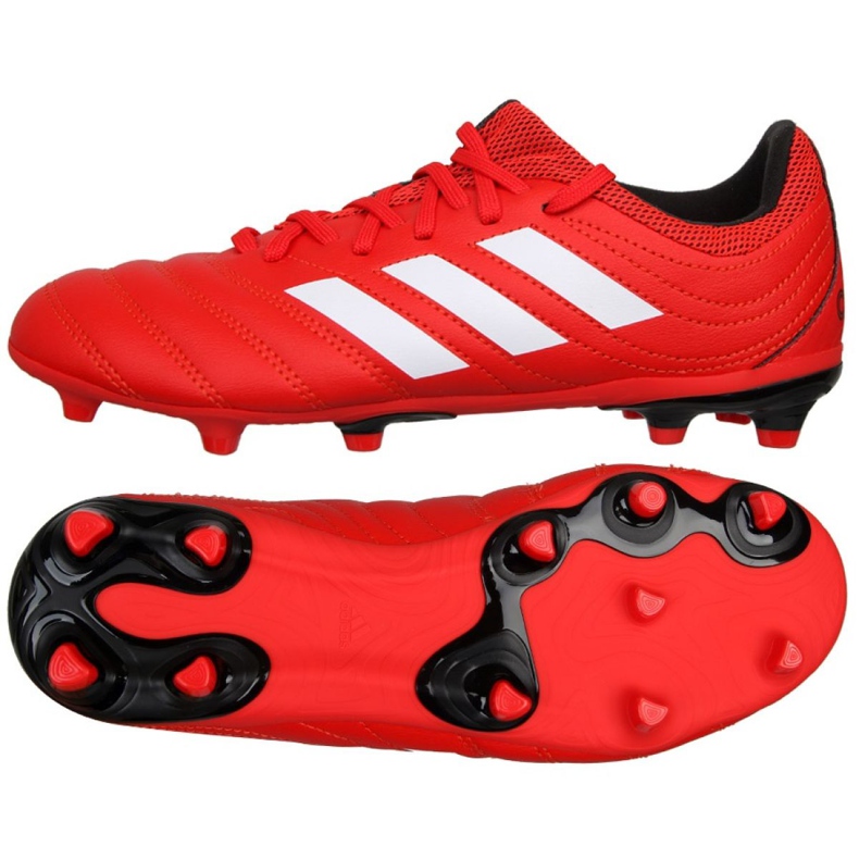 Adidas Copa 20.3 Fg Jr EF1914 fotbollsskor röd röd