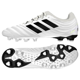 Adidas Copa 20.3 Mg M EG1613 fotbollsskor vit vit