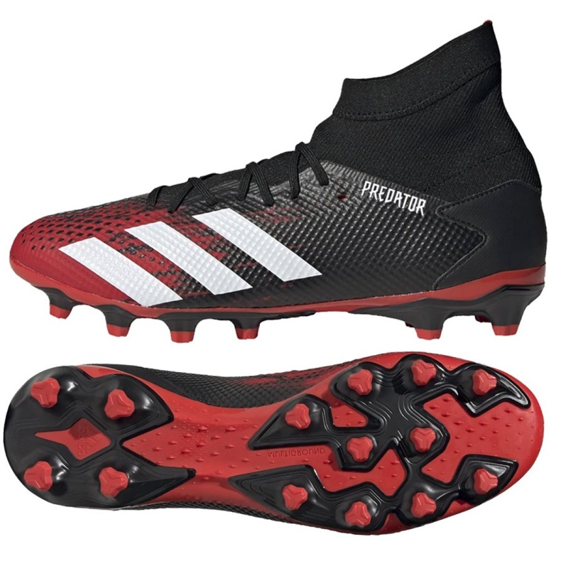 Adidas Predator 20.3 Mg M EF1999 fotbollsskor svart svart