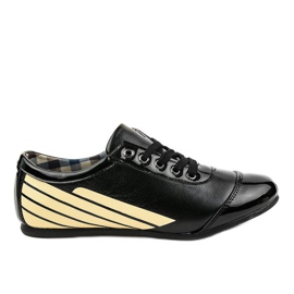Svarta jazzskor klassiska skor 028-1