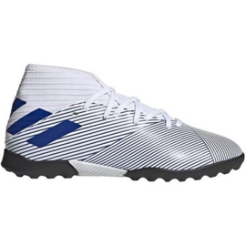 Adidas Nemeziz 19.3 Tf Jr EG7235 fotbollsskor mångfärgad vit