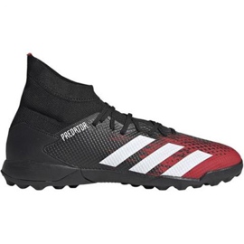 Adidas Predator 20.3 Tf M EF2208 fotbollsskor mångfärgad svart