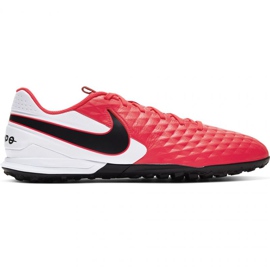 Nike Tiempo Legend 8 Academy Tf AT6100 606 fotbollsskor guld röd