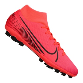Nike Superfly 7 Academy Ag M BQ5424-606 sko röd röd