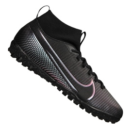 Nike Superfly 7 Academy Tf Jr AT8143-010 svart svart