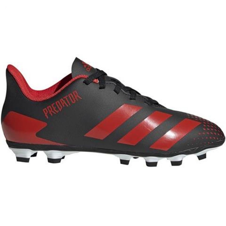 Adidas Predator 20.4 FxG Jr EF1931 fotbollsskor mångfärgad svart