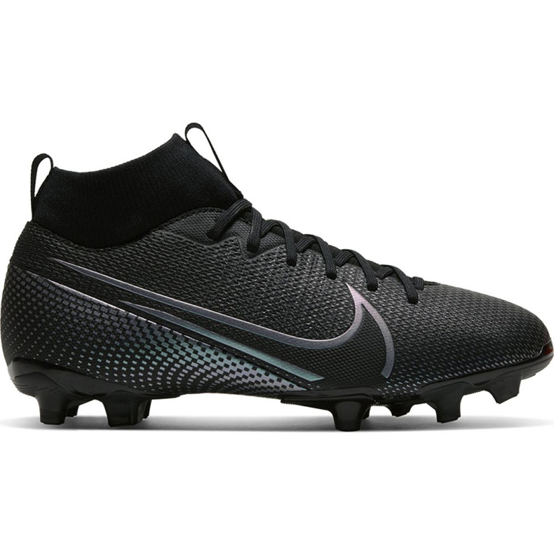 Nike Mercurial Superfly 7 Academy FG / MG Jr AT8120-010 fotbollsskor svart svart
