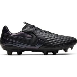 Nike Tiempo Legend 8 Pro Fg M AT6133-010 fotbollsskor svart svart