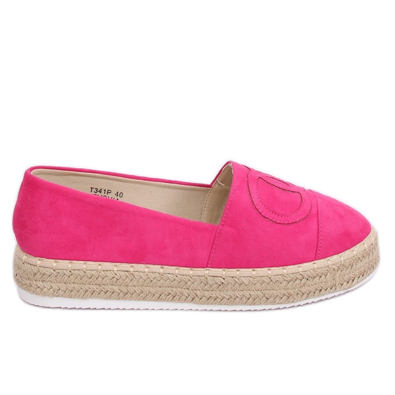 Fuchsia espadrilles T341P Fushia rosa