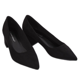 Pumps lågklackat svart A-3370 Svart