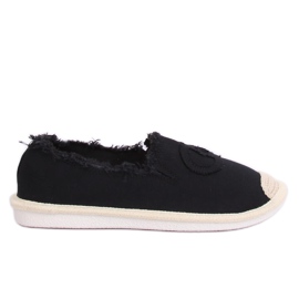 Svarta damas espadriller NB273P Svart