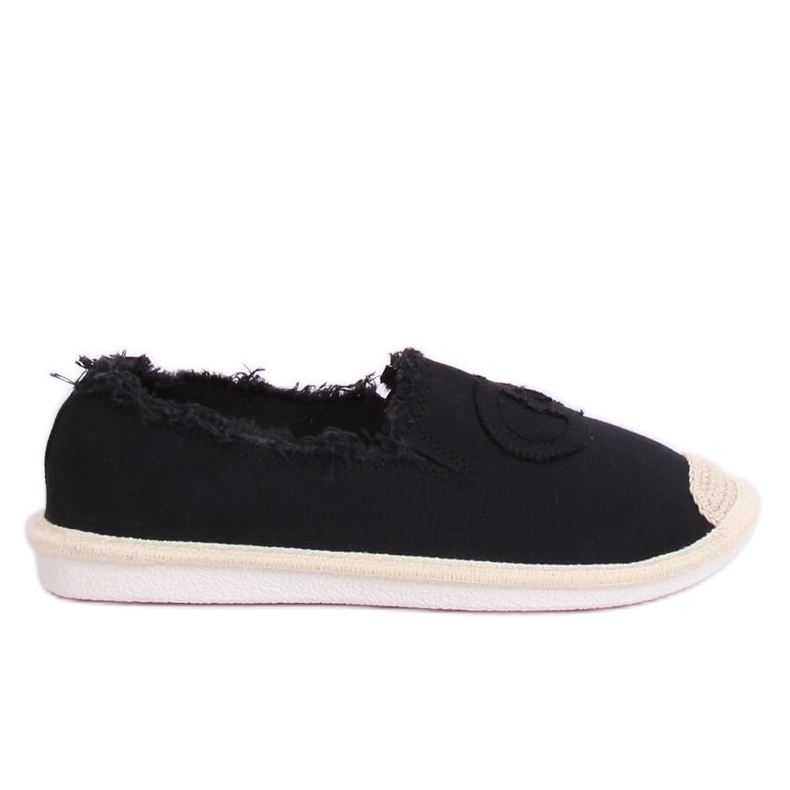Svarta damas espadriller NB273P Svart