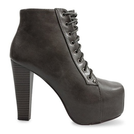 Stövlar Solid On Heel 9502 Grå