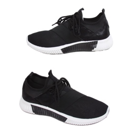 Svart 7925-SP Svarta sportskor