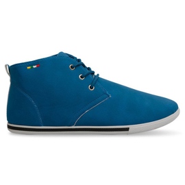 Skate 66511 Blue High Sneakers blå