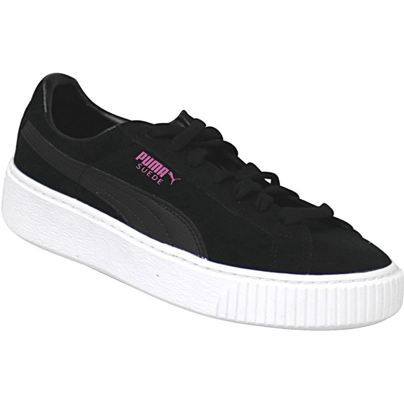 Puma Suede Platform Jr 363663 01 svart