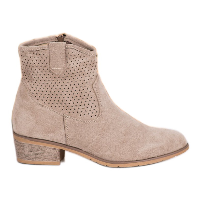 Filippo Openwork cowboy stövlar brun