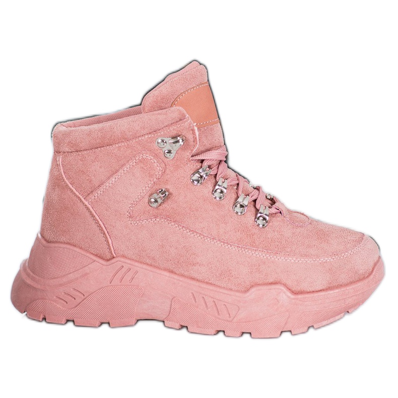 Queentina Mocka sneakers rosa