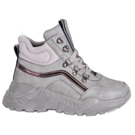 Queentina Varma sneakers grå