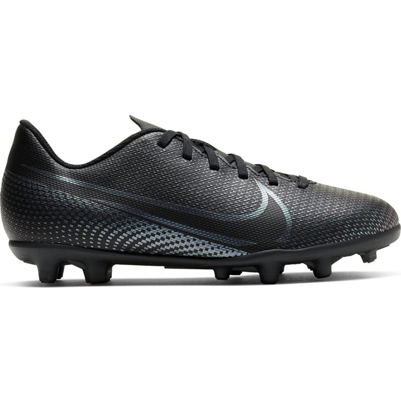Nike Mercurial Vapor 13 Club FG / MG Jr AT8161-010 fotbollsskor svart svart