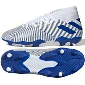 Adidas Nemeziz 19.3 Fg Jr EG7245 fotbollsskor grå silver-