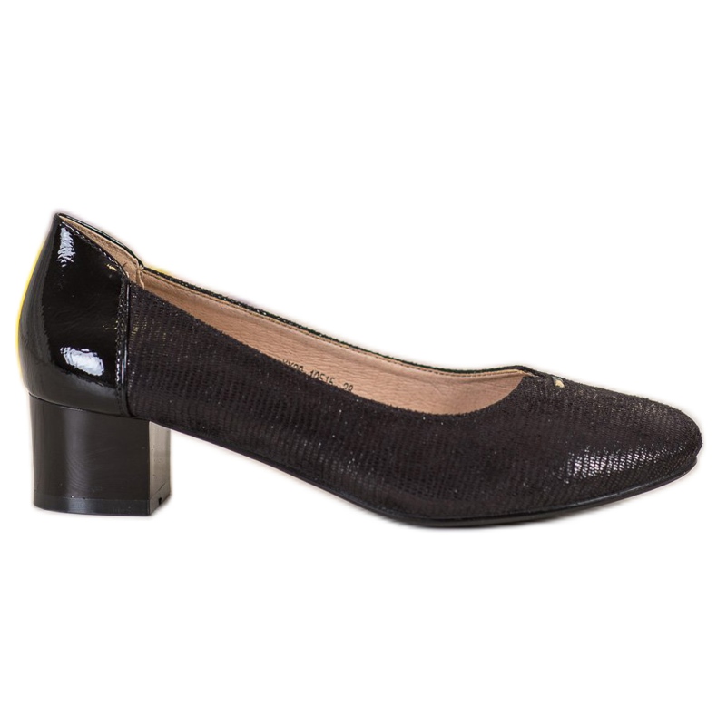 VINCEZA textilpumpar svart