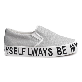 Slip On Glitter E22 grå